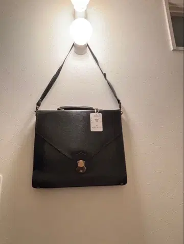 RYOKO KIKUCHI 블랙 비즈니스 백