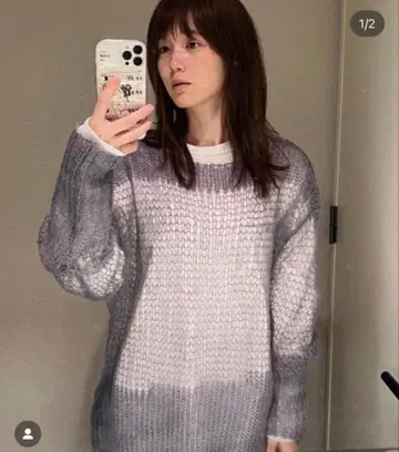 todayful Lowgauge Mohair Knit