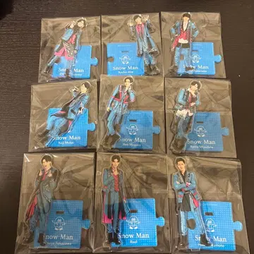 Snow Man 20여름 아크릴 스탠드 9개 세트 묶음 판매