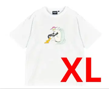 세키유 SEKI 그래픽 티셔츠 화이트 XL