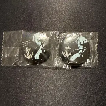 초레어 상디 초기 캔뱃지 레트로