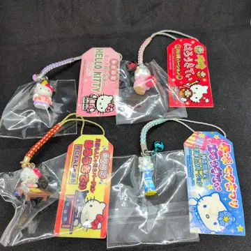 [초레어] 지역 한정 키티 끈 스트랩 4개 세트