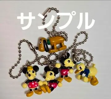 미개봉 디즈니 미키와 친구들 레트로 토이 컬렉션 미니 키링 5