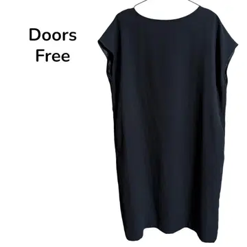 [ 새상품급 ] Doors 슬리브리스 블랙 원피스 프리 사이즈 포켓 있음