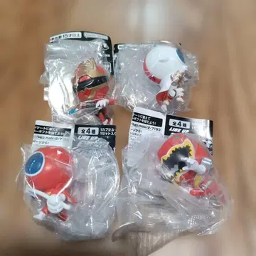 ACTION FIGHT2 슈퍼전대 50 젠카이저 외 3점 컴프 세트