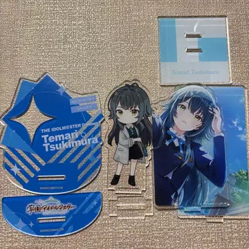 츠키무라 테마리 아크릴 스탠드 2개 세트 묶음 판매 학마스 테마리