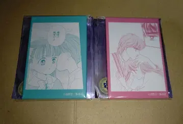 두근두근 투나잇 명장면 캔뱃지 리본 카페 란세&슌 아이라&카이리 세트