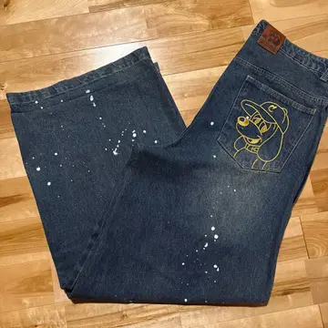 CENTIMETER 배기 데님