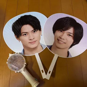 King & Prince 부채+응원봉 세트