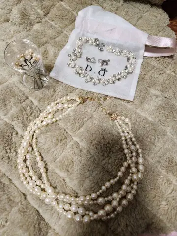 포멀 목걸이와 액세서리 세트