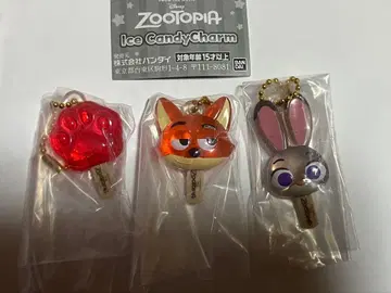 주토피아 아이스캔디 참 주디 닉 아이스캔디 세트