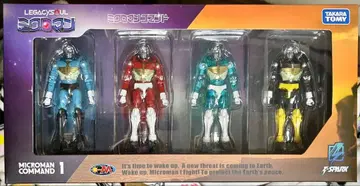 타카라토미몰 한정판 LEGACYSOUL 미크로맨 명령어 1호 4체 세트