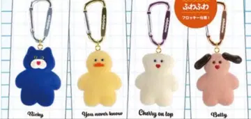 모조조조 가챠가챠 플로키 마스코트 키링