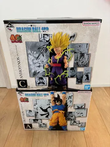 드래곤볼 40주년 기념 피규어 세트