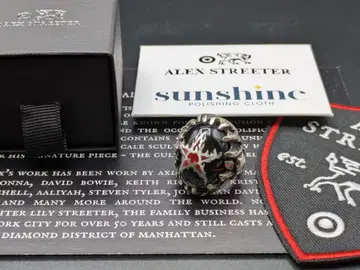 알렉스 스트리터 블랙 할리퀸 프레임 스타 헬파이어 링