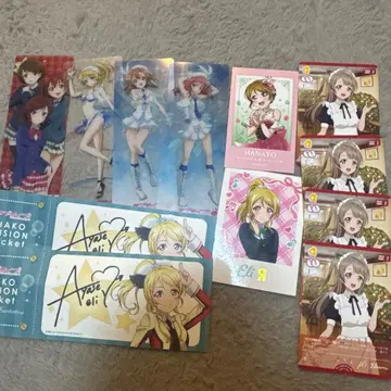 러브 라이브 굿즈 묶음 판매