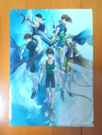 신 기동전기 건담 W 아사기 벚꽃 화집 애니메이트 특전 클리어 파일