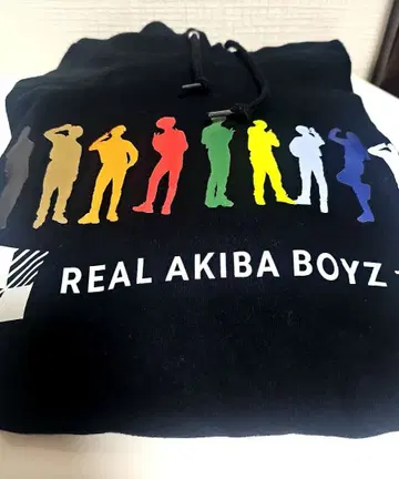[RAB] 리얼 아키바 보이즈 후드티 블랙 M 사이즈