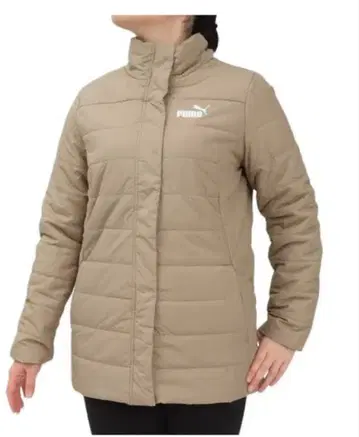 푸마 베이지 패딩 자켓 L 사이즈