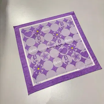 가격 인하 레어 Barbie 바비 올 패턴 반다나 빈티지