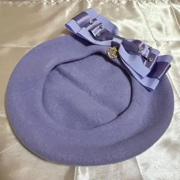 BABY 리본 베레모 *라벤더*