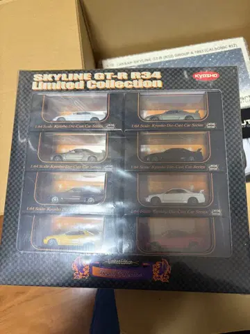 교쇼 SKYLINE GT-R R34 리미티드 컬렉션 1/64