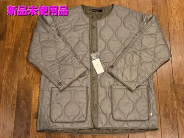 [미사용 새상품] green label relaxing 퀼트 블루종