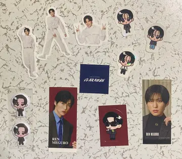 메구로 렌 스티커 세트