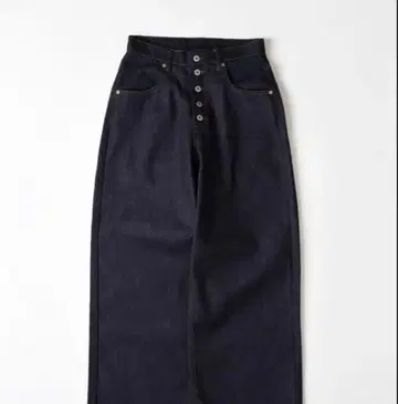 wish for ever 리지드 데님 팬츠 네이비 M 사이즈