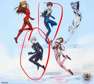 신세기 에반게리온 아크릴 스탠드 2점 세트