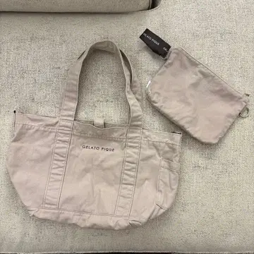 젤라또피케 마더백 핑크 베이지