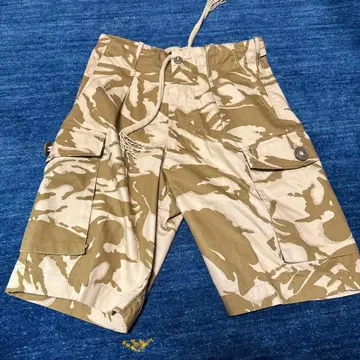 영국군 데저트 DPM 카모 하프 카고 팬츠