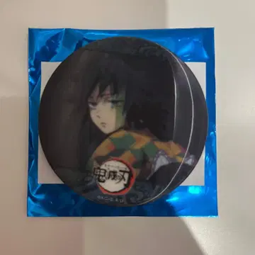 귀멸의 칼날 기둥 카페 랜덤 애니메이션 캔뱃지 토미오카 기유