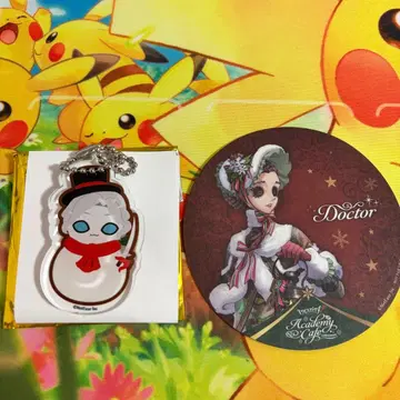 제5인격 사진가 아카데미 카페 (크리스마스) 눈사람 아크릴 키링