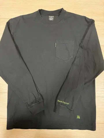 BackChannel 블랙 긴팔 셔츠 M