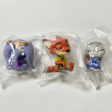 주토피아 어깨 쿵 숨바꼭질 피규어 닉 주디 피닉 가챠