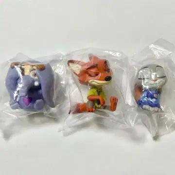 주토피아 어깨 쿵 숨바꼭질 피규어 닉 주디 피닉 가챠