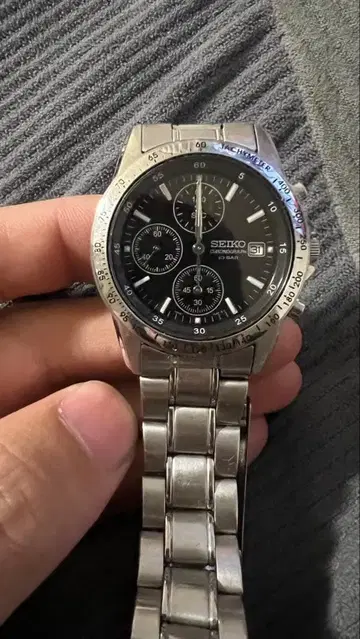 SEIKO 크로노그래프 손목시계 정크