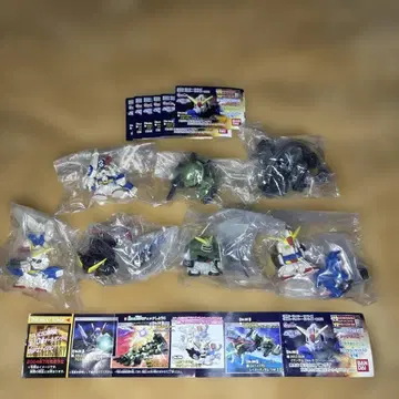 SD건담 풀컬러 샤아의 귀환 7종 세트 북 포함 미개봉