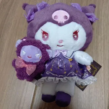 산리오 마법 디자인 쿠로미 바쿠 봉제 인형