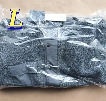 보아 플리스 스냅 후드티 엔지니어드 가먼츠 GU 그레이 L