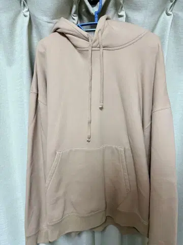 PUBLIC TOKYO 베이지 극 후드 풀오버 SIZE 4