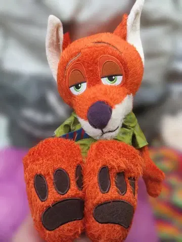 주토피아 닉 와일드 기가 점보 봉제 인형 60cm!