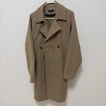 A.P.C. 베이지 트렌치코트 S 사이즈