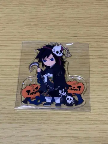 토미오카 기유 할로윈 아크릴 키링