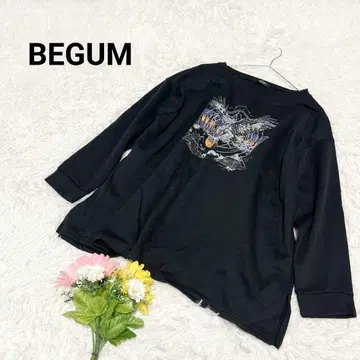 비검 [3L] 티셔츠 빅 사이즈 빅 프린트 속기모 사이드 슬릿