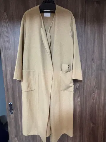 GALLARDAGALANTE 베이지 롱 코트