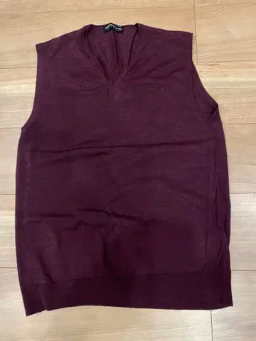 TOMORROWLAND tricot 니트 베스트 L 사이즈 보라색 퍼플