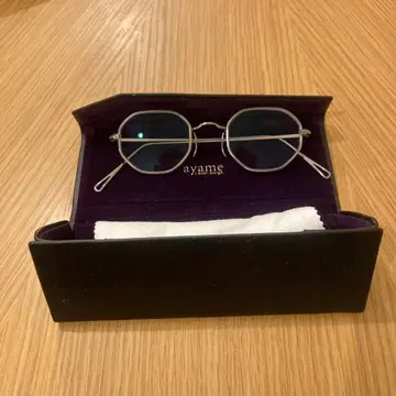 ayame octa 45 23 메탈 아야메 옥타곤 클리어 렌즈