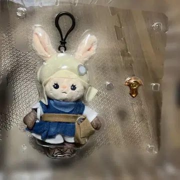 새상품 FF14 효월 혜택 레폴릿 봉제 인형&핀즈 [아젬]